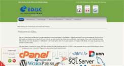 Desktop Screenshot of edisc.co.za
